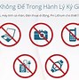 Khi Đi Máy Bay Không Được Mang Theo Những Gì